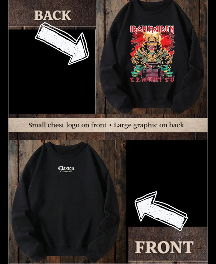 ClaxtoncreationsGB-Rock band collection sweater