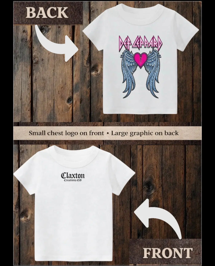 ClaxtoncreationsGB-Rock band collection Tee
