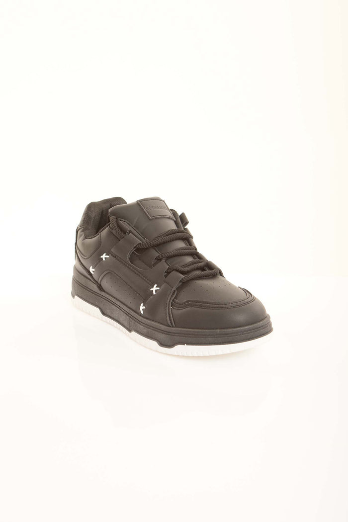 Contrasting Panel Chunky Trainers