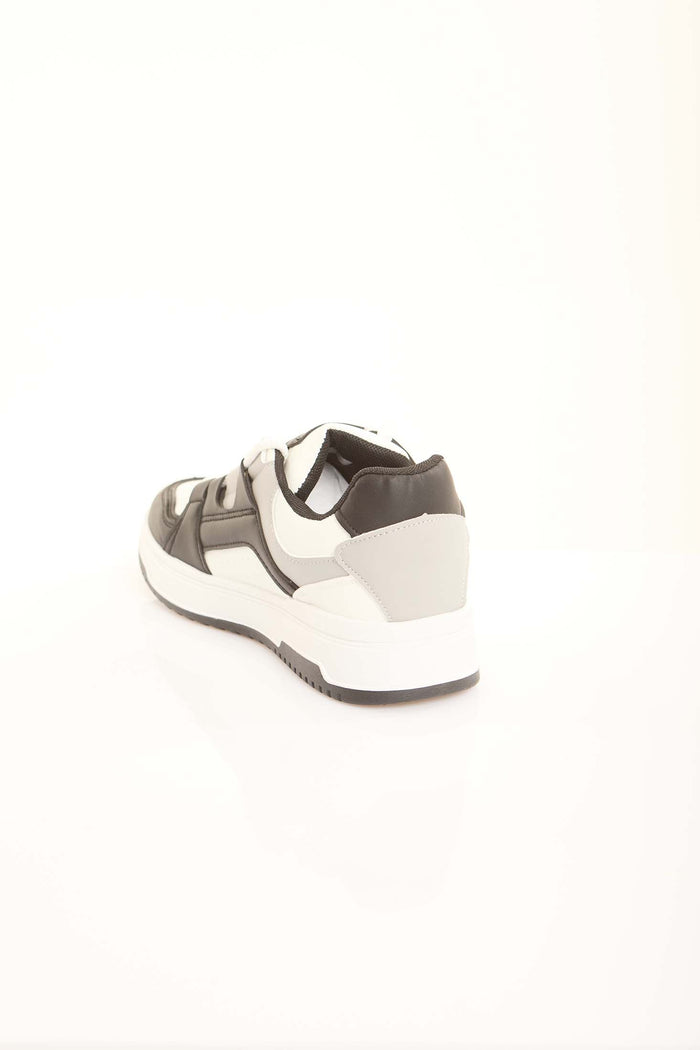 Contrasting Panel Chunky Trainers