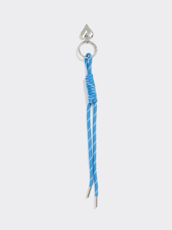 Cord Bag Charm with Heart
