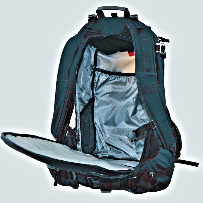 Light Hiking Gear - Couloir 30 Liter Ride Ski Pack Mediterranean - Mediterranean