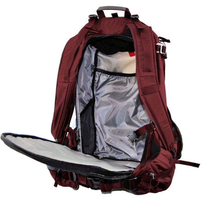 Light Hiking Gear - Couloir 30 Liter Ride Ski Pack Mediterranean - Port