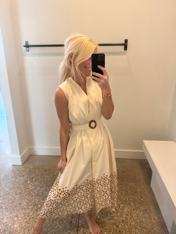 Cream Mackenzie Dress