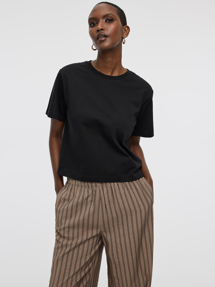 Crew-Neck Boxy T-Shirt