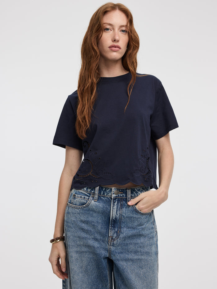 Crew-Neck Boxy T-Shirt