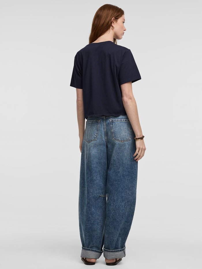 Crew-Neck Boxy T-Shirt