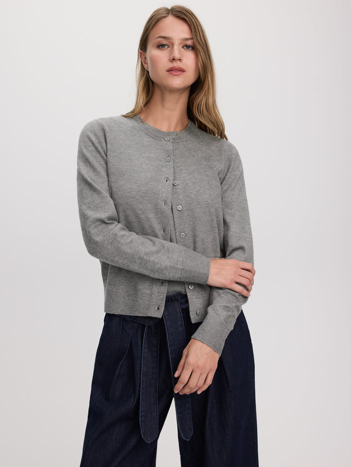 HEATHER DARK GREY / XXS