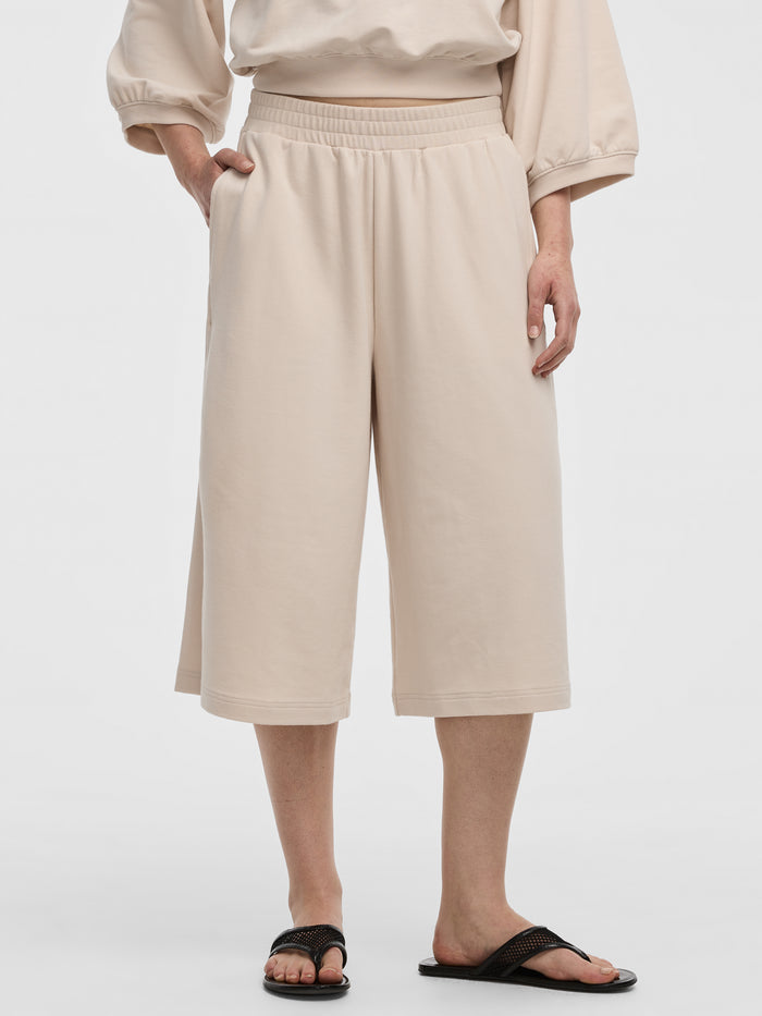 Cropped Flowy Pants