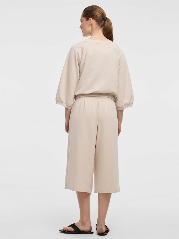 Cropped Flowy Pants