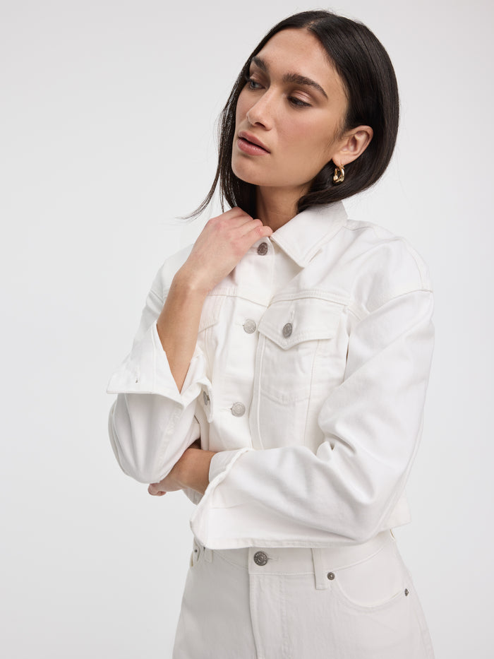 Cropped Jean Jacket