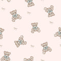Cute Bears Light Pink - Family Fabrics B.V.
