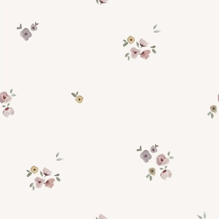 Cute Flowers Coloured - Family Fabrics B.V.