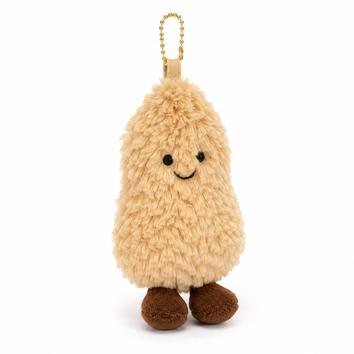 Cute Fluffy Bag Charm Keychain