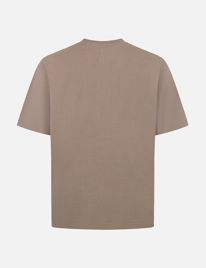 Daruma and Logo Embroidery Relax Fit T-shirt