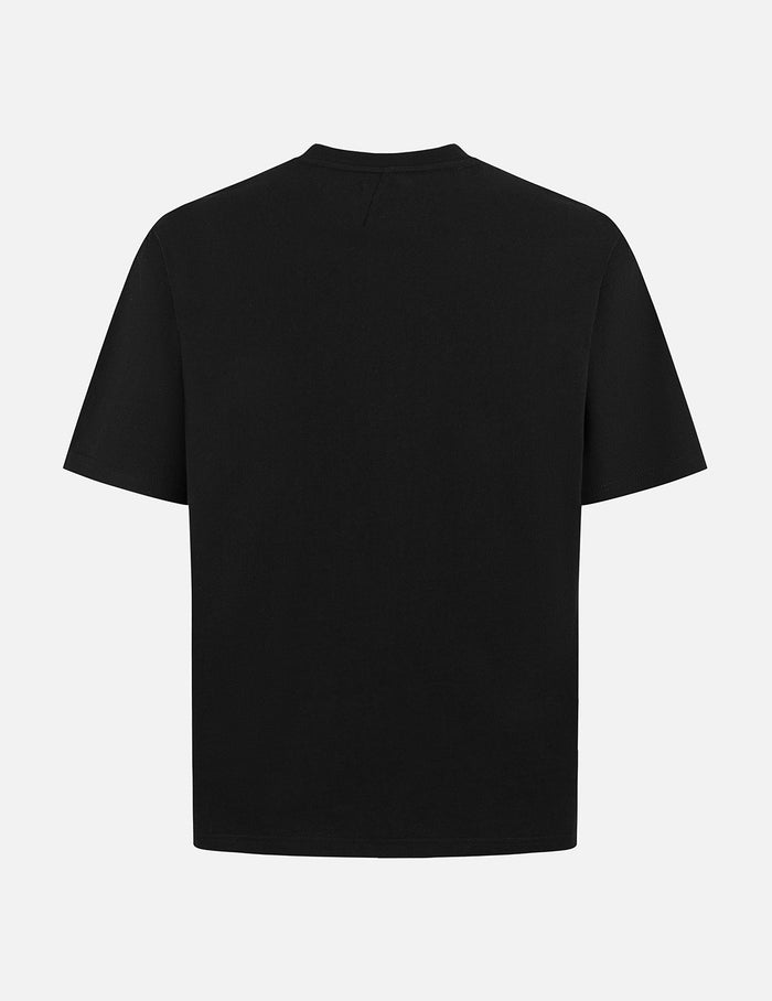 Daruma and Logo Embroidery Relax Fit T-shirt