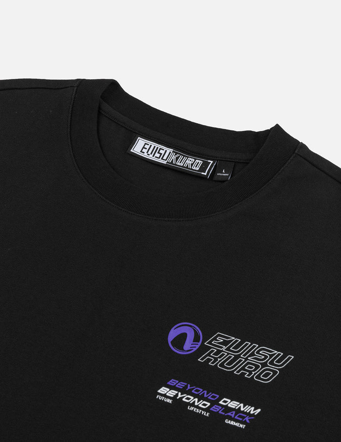 Deconstructed Paisley Print Regular Fit T-shirt