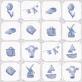 Delfts Blauw Holland Tiles - Family Fabrics B.V.