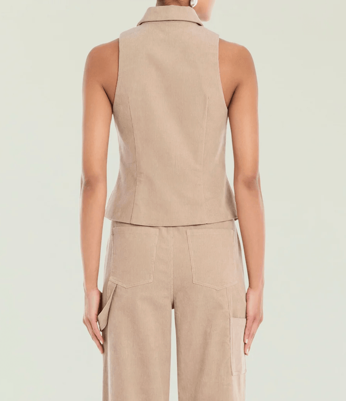 Desert Becky Corduroy Vest - Amor Lafayette