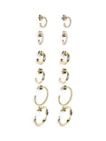 Diona Hoop Earring Set (Gold)