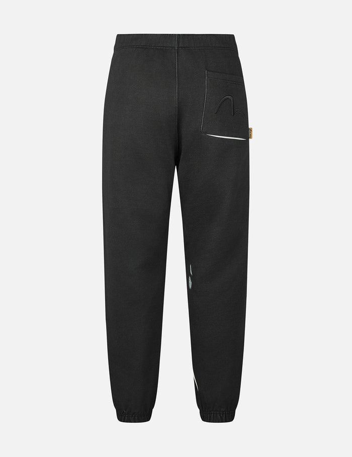 Distressed Prints Relax Fit Sweatpants