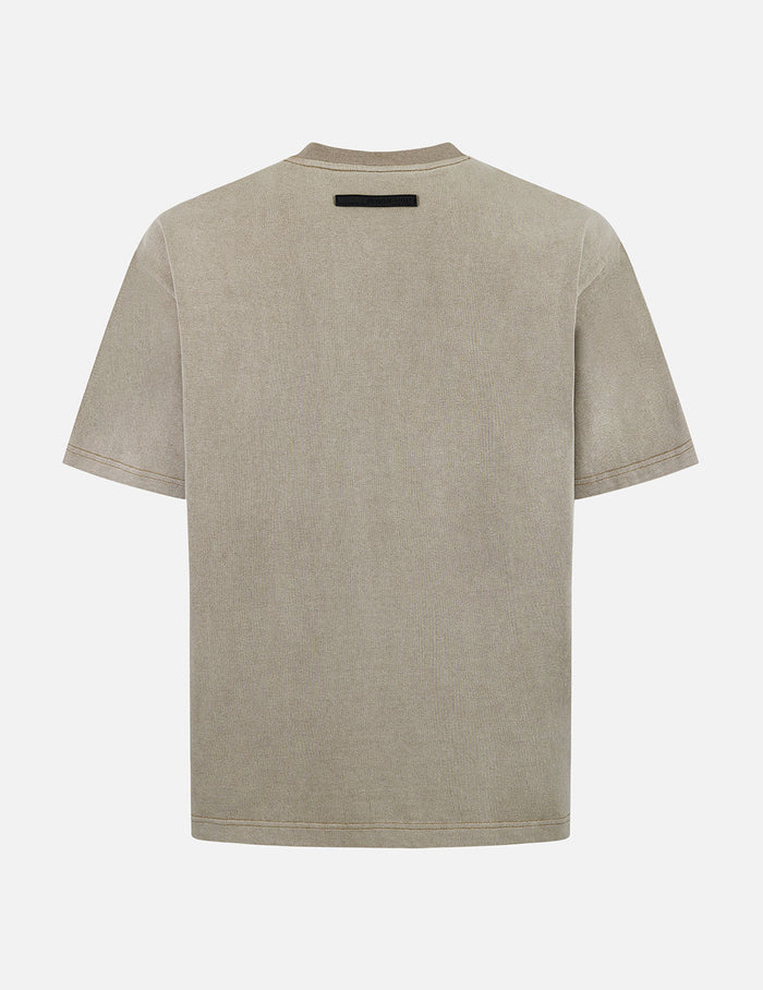 Distressed Wash Relax Fit T-shirt