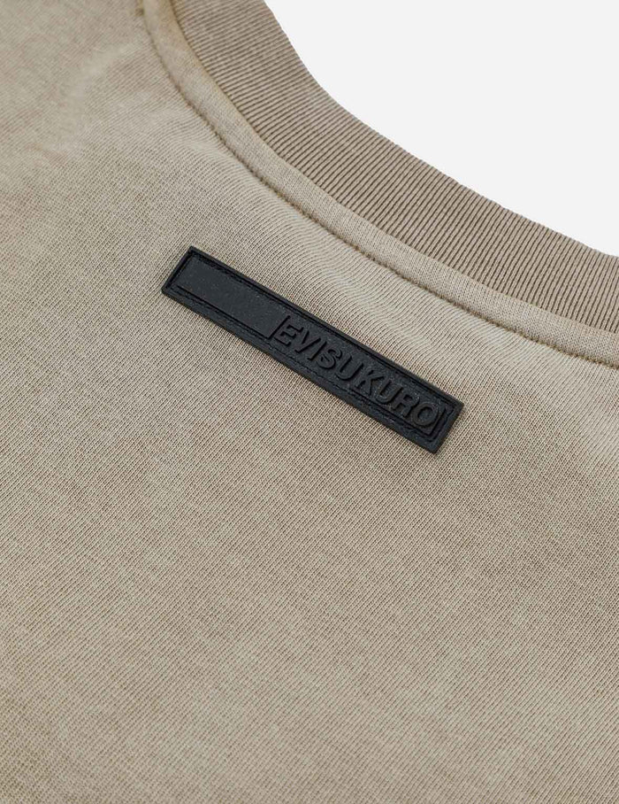 Distressed Wash Relax Fit T-shirt