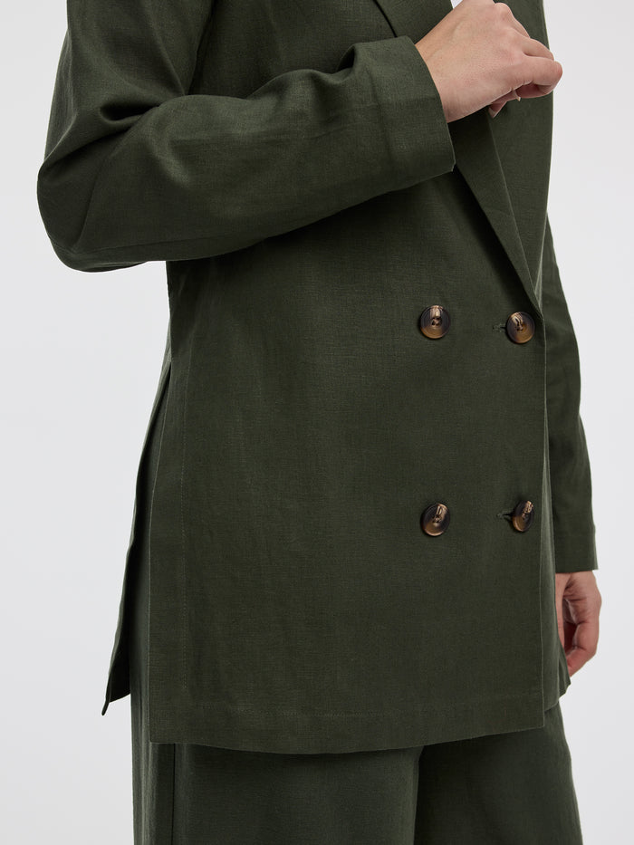 Double-Breasted Blazer