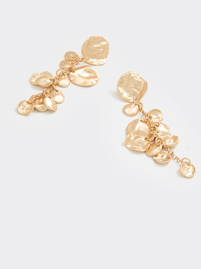 Earrings with Dangling Pendants