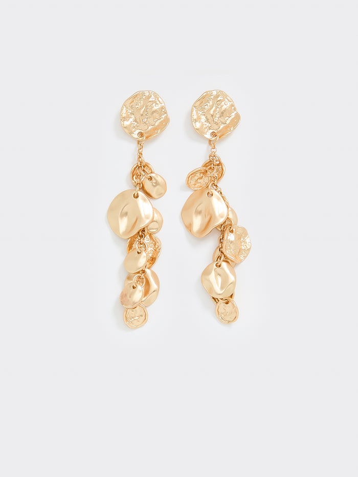 Earrings with Dangling Pendants