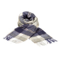 Edinburgh 100% Cashmere Wide Scarf Bannockbane Silver - Heritage Of Scotland - BANNOCKBANE SILVER
