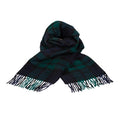 Edinburgh 100% Cashmere Wide Scarf Black Watch - Heritage Of Scotland - BLACK WATCH
