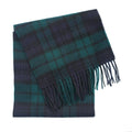 Edinburgh 100% Lambswool Scarf – Premium Soft Wool Wrap - Black Watch - Heritage Of Scotland -