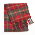 Edinburgh 100% Lambswool Scarf – Premium Soft Wool Wrap - Dark Maple - Heritage Of Scotland -