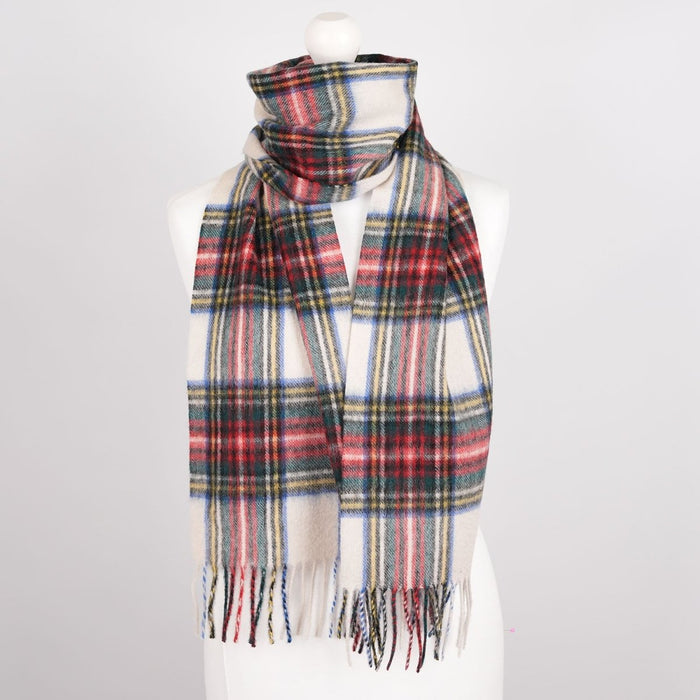 Edinburgh 100% Lambswool Scarf – Premium Soft Wool Wrap - Stewart Dress - Heritage Of Scotland -