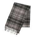 Edinburgh Cashmere Premium Lightweight Scarf - Soft Luxury Wrap - Monochrome Buchanan - Heritage Of Scotland -