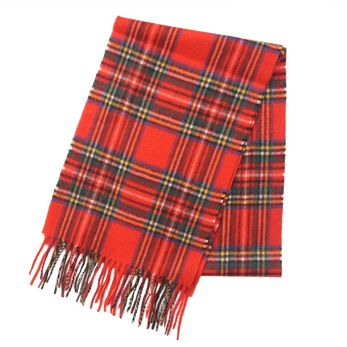 Edinburgh Cashmere Premium Lightweight Scarf - Soft Luxury Wrap - Oyster Grey - Stewart Royal - Heritage Of Scotland -
