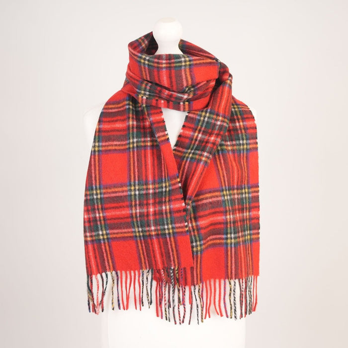 Edinburgh Cashmere Premium Lightweight Scarf - Soft Luxury Wrap - Oyster Grey - Stewart Royal - Heritage Of Scotland -