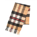 Edinburgh Cashmere Premium Lightweight Scarf - Soft Luxury Wrap - Thomson Camel - Heritage Of Scotland -