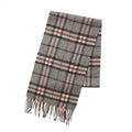 Edinburgh Cashmere Premium Lightweight Scarf - Soft Luxury Wrap - Thomson Grey - Heritage Of Scotland -
