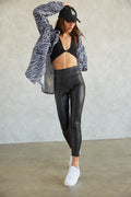 Edna Faux Leather Leggings