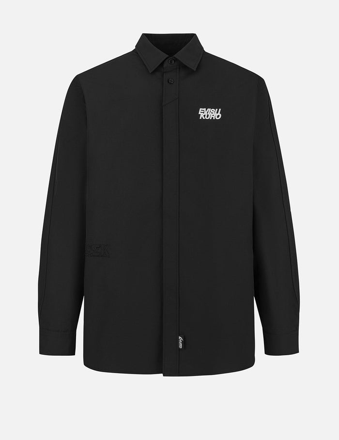 Embossed Logo Relax Fit Shirt
