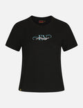 "EV" Print Slim Fit T-shirt