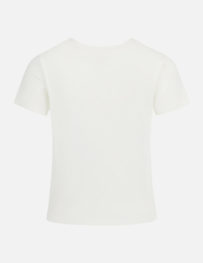 "EV" Print Slim Fit T-shirt