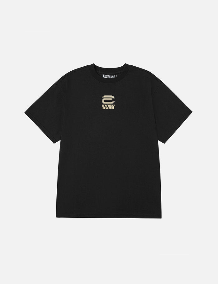 EVISUKURO and Contrasting Seagull Print Relax Fit T-shirt