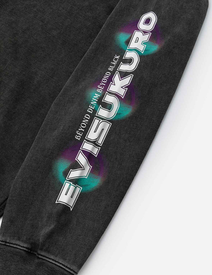EVISUKURO and Seagull Prints Relax Fit Long-sleeve T-shirt