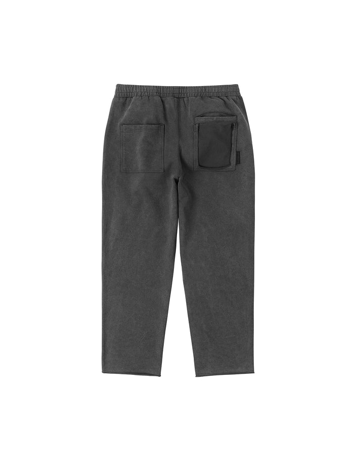 EVISUKURO E Embroidery Distressed Loose Fit Sweatpants