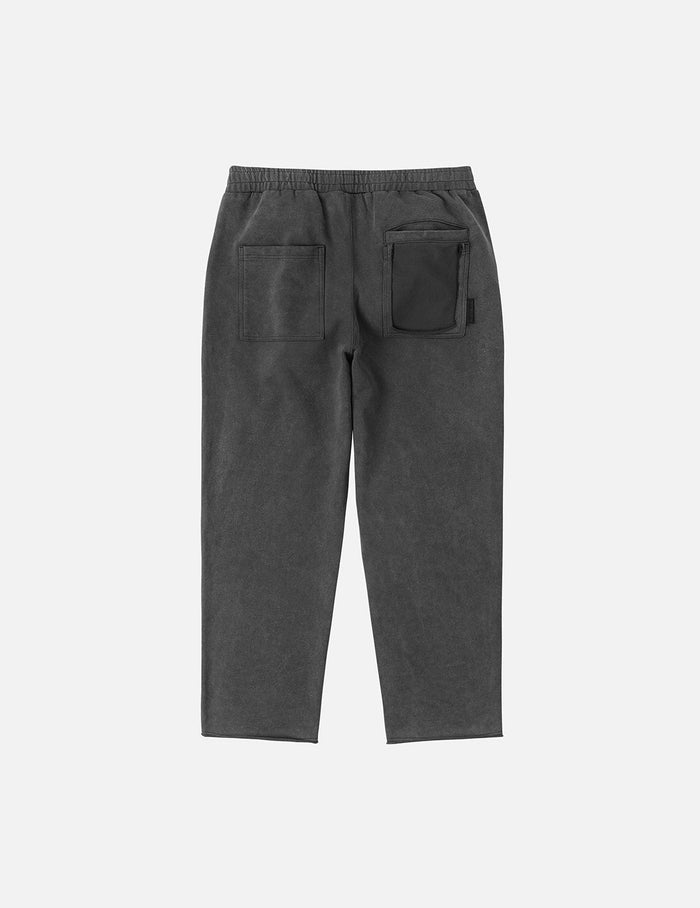 EVISUKURO E Embroidery Distressed Loose Fit Sweatpants