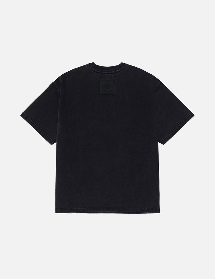 EVISUKURO E Logo Glow-in-the-dark Embroidery Loose Fit T-shirt