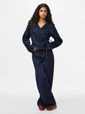 Farah Tie Barrel Fit Jeans (Dark Blue)
